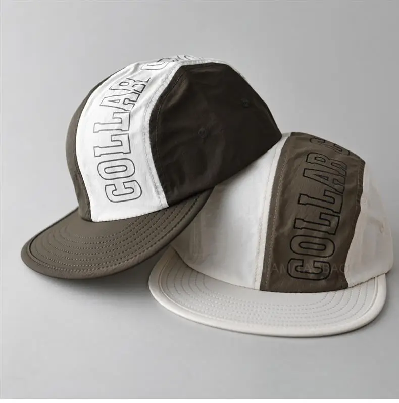 Men Baseball Cap Gold Label White Band Casual Outdoor — feature 9