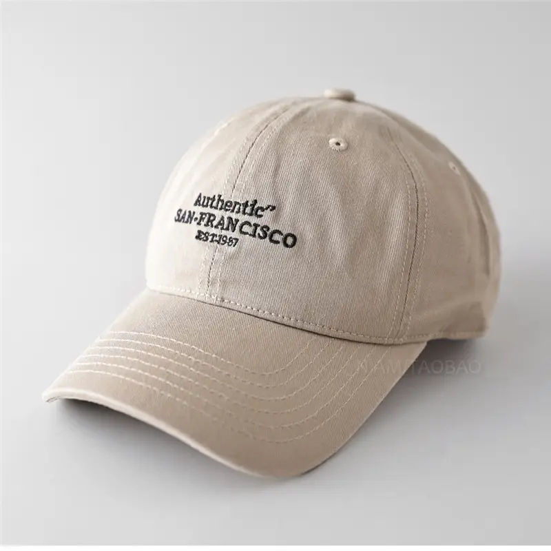 Men Navy Blue Letter Embroidered Baseball Cap - Image 8