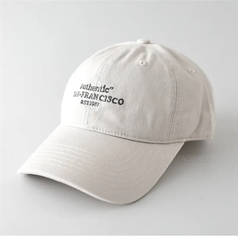 Men Navy Blue Letter Embroidered Baseball Cap - Image 9