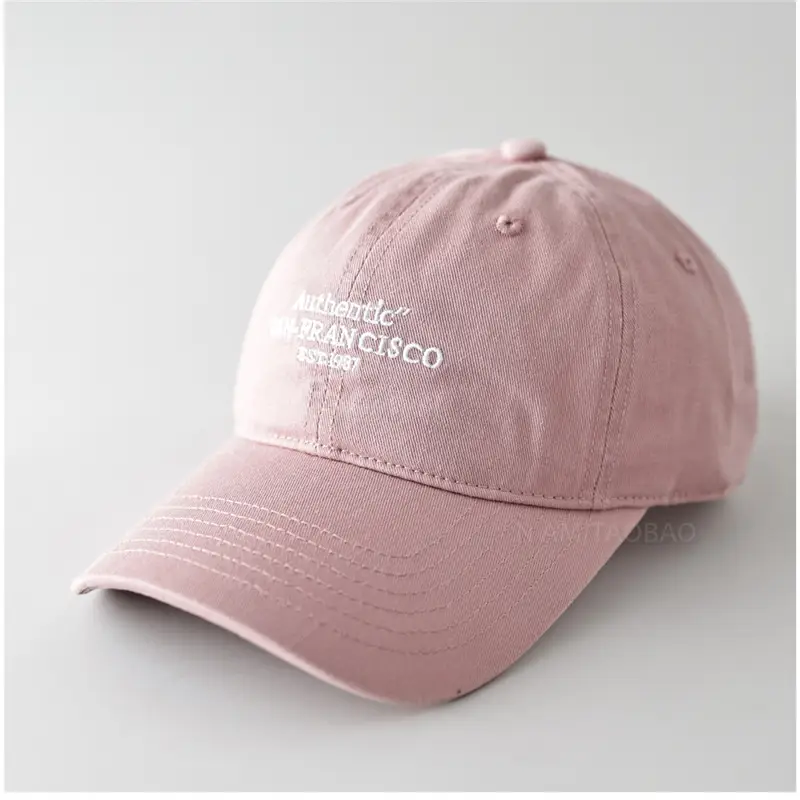 Men Navy Blue Letter Embroidered Baseball Cap - Image 3