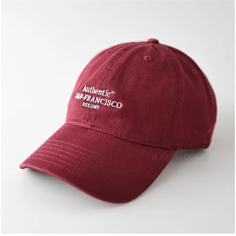 Men Navy Blue Letter Embroidered Baseball Cap - Image 7
