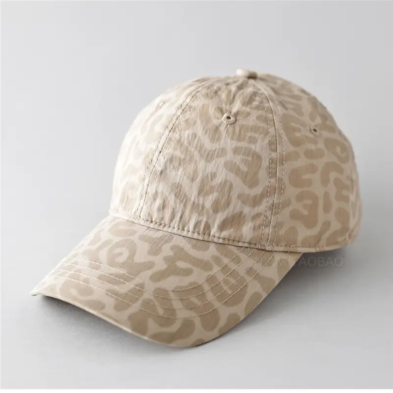 Women's Beige Logo Baseball Cap - Image 5