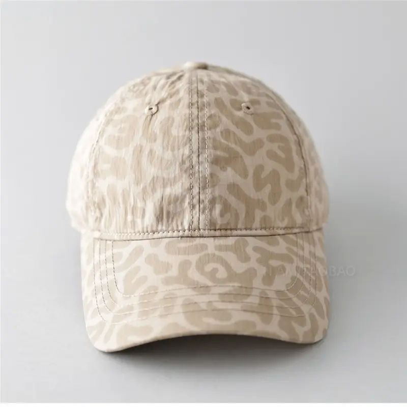 Women's Beige Logo Baseball Cap - Image 6
