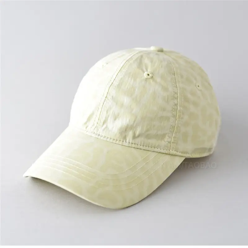 Women's Beige Logo Baseball Cap - Image 7