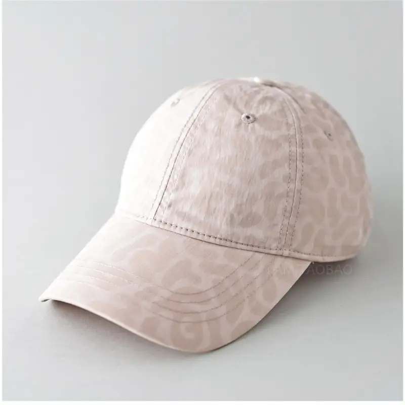 Women's Beige Logo Baseball Cap - Image 3
