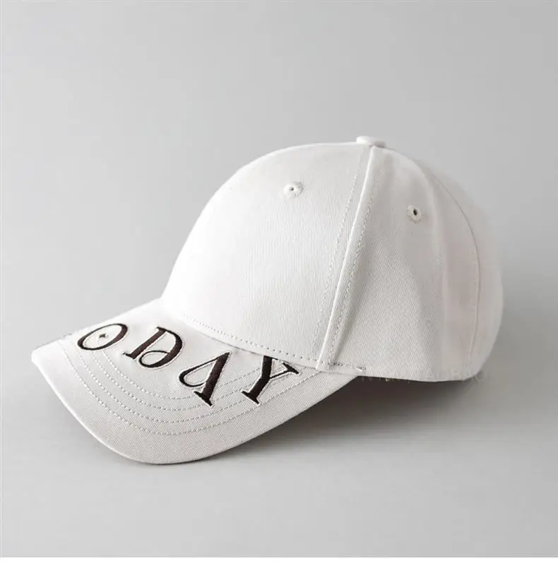 Men Black Letter Embroidered Baseball Cap — feature 5