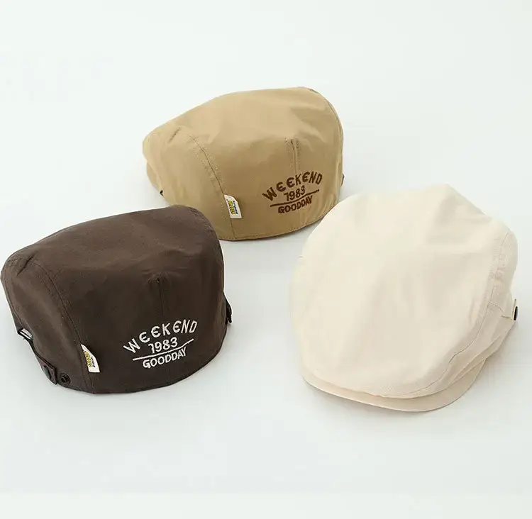 Children's Brown Bailey Hat 1983 Good Morning — feature 3