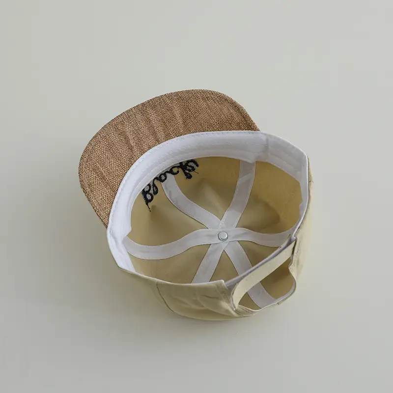 Black Embroidered Baseball Cap for Kids 1983 — feature 5