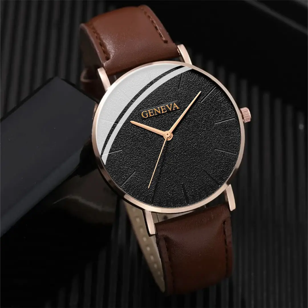 Cross-Border Popular Ultra-Thin Watch Men's Alloy Mesh Strap Simple Quartz Watch Fashion Business Men's Watch Wholesale