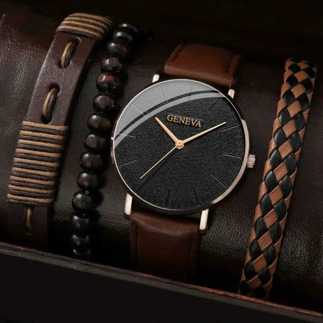 Cross-Border Popular Ultra-Thin Watch Men's Alloy Mesh Strap Simple Quartz Watch Fashion Business Men's Watch Wholesale
