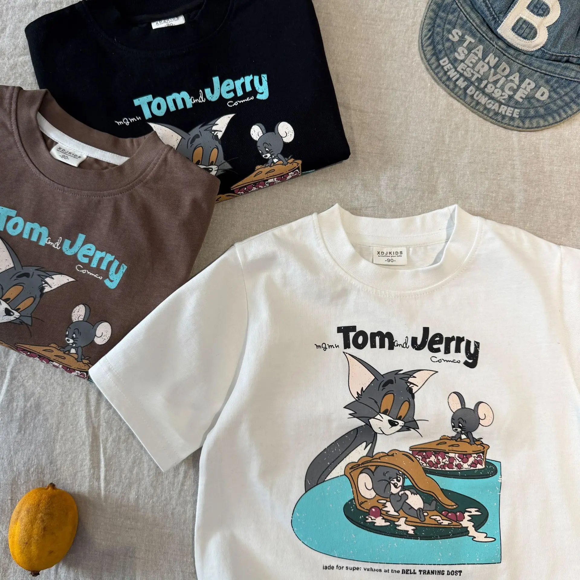 Tom and Jerry Cartoon T-Shirt Brown Kids 2025 — feature 10