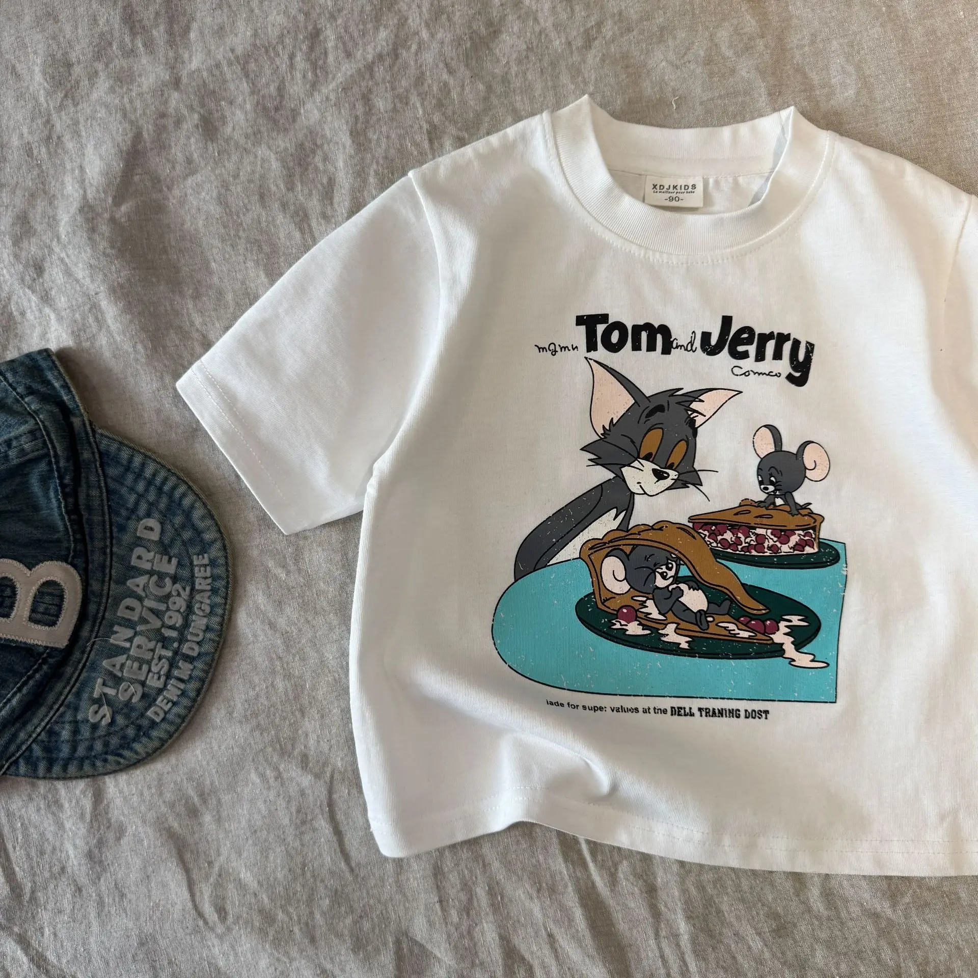 Tom and Jerry Cartoon T-Shirt Brown Kids 2025 — feature 6