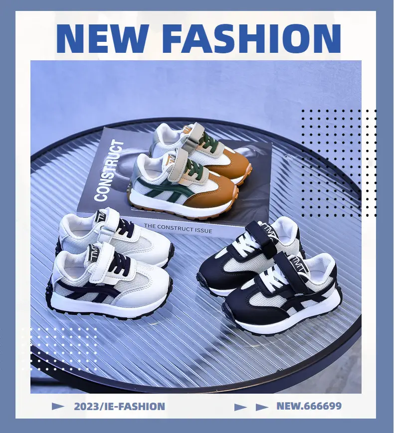 Spring and Autumn New Girls sneaker Children's Shoes 6-12 Years Old Breathable Comfortable Mesh Soft Bottom Running sneaker for Boys — feature 7