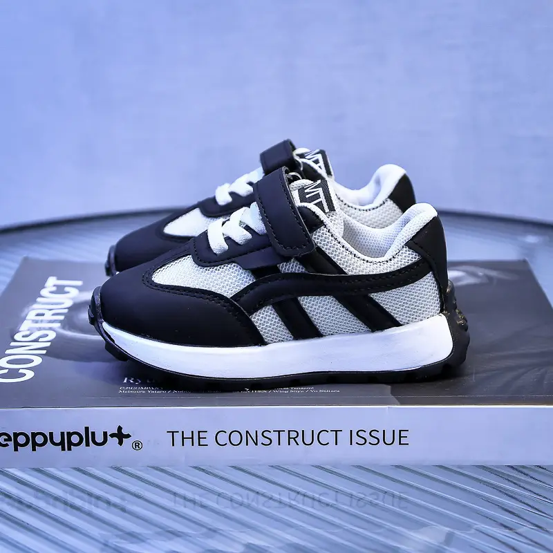 Spring and Autumn New Girls sneaker Children's Shoes 6-12 Years Old Breathable Comfortable Mesh Soft Bottom Running sneaker for Boys - Image 2