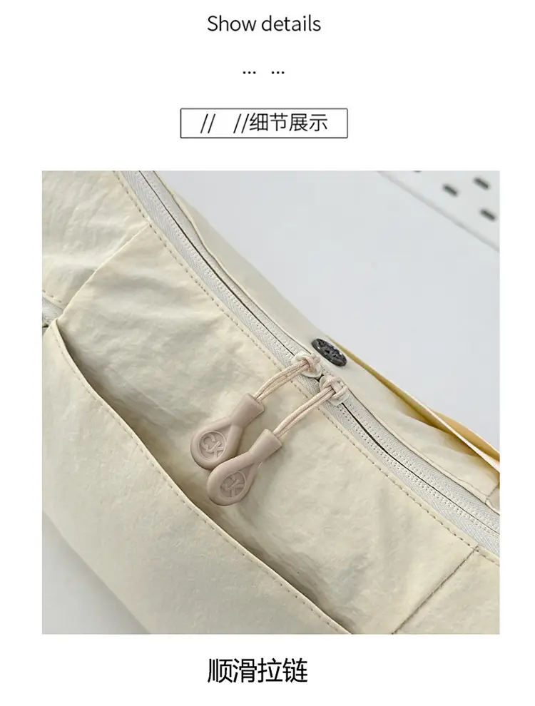 2025 Spring Korean Style Canvas Shoulder Bag Set — feature 5