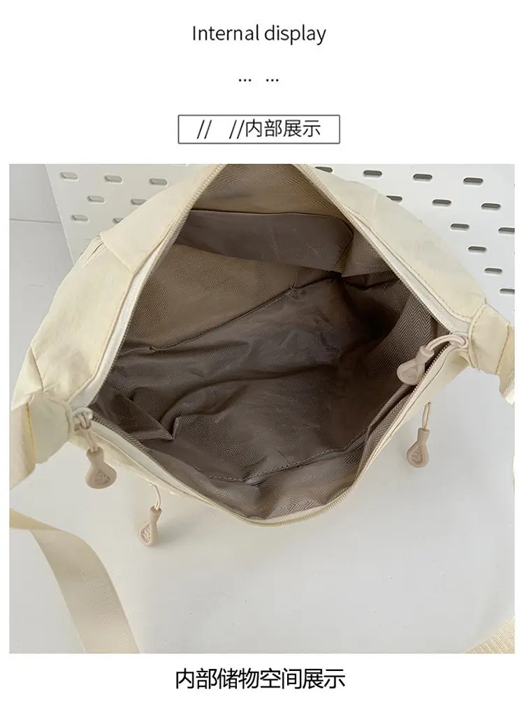 2025 Spring Korean Style Canvas Shoulder Bag Set — feature 9