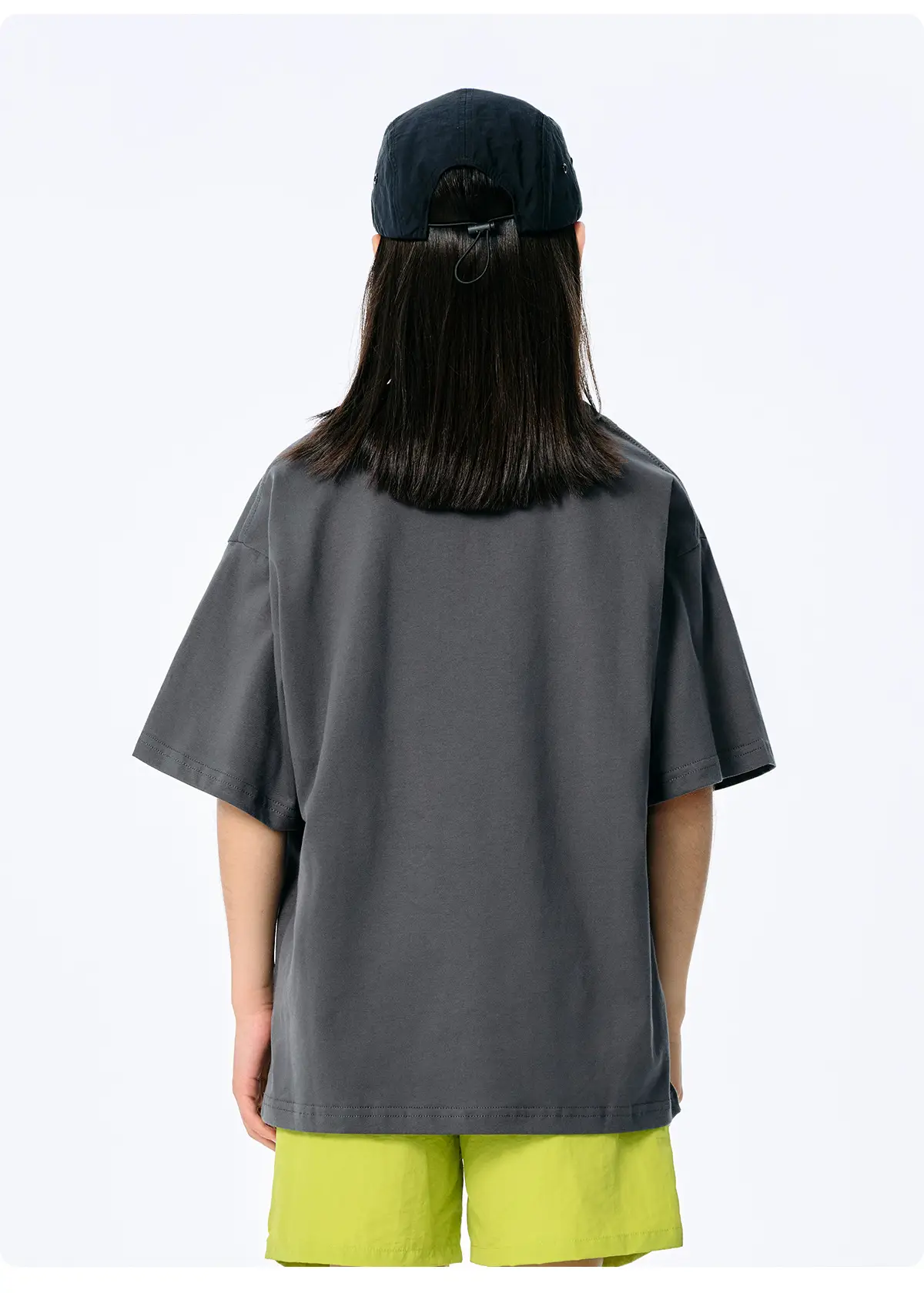 Kids American Style Printed T-Shirt Grey Short Sleeve — feature 28