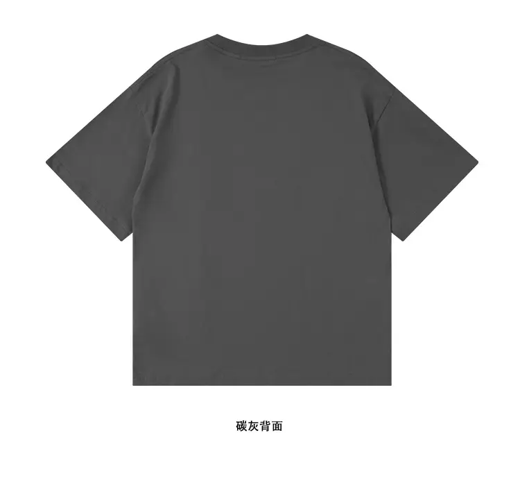 Kids American Style Printed T-Shirt Grey Short Sleeve — feature 32