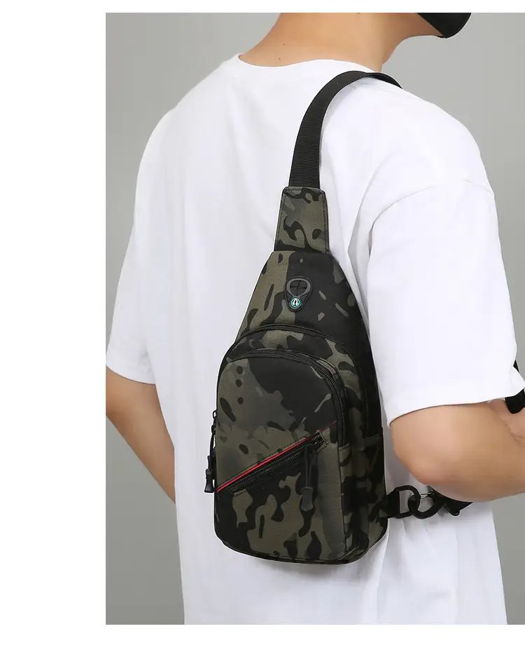 USB Rechargeable Men's Camo Crossbody Bag Large Capacity — feature 29