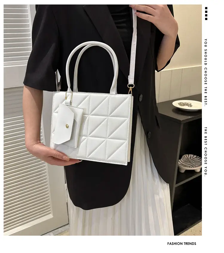 Blue Quilted Shoulder Bag for Women 2025 — feature 1
