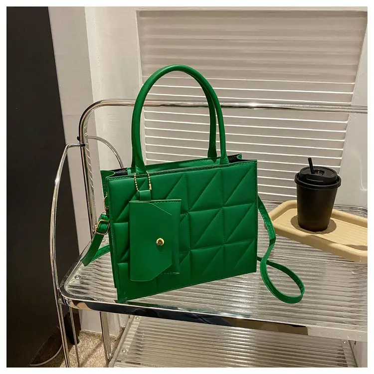Blue Quilted Shoulder Bag for Women 2025
