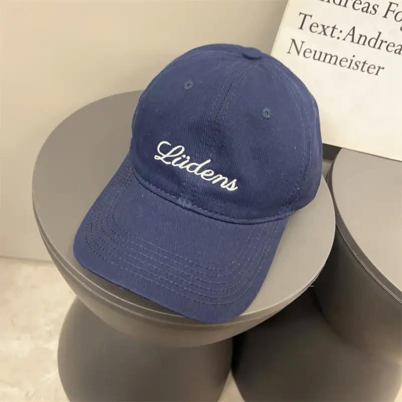 Women's Letter Embroidered Cap White Korean Style - Image 7