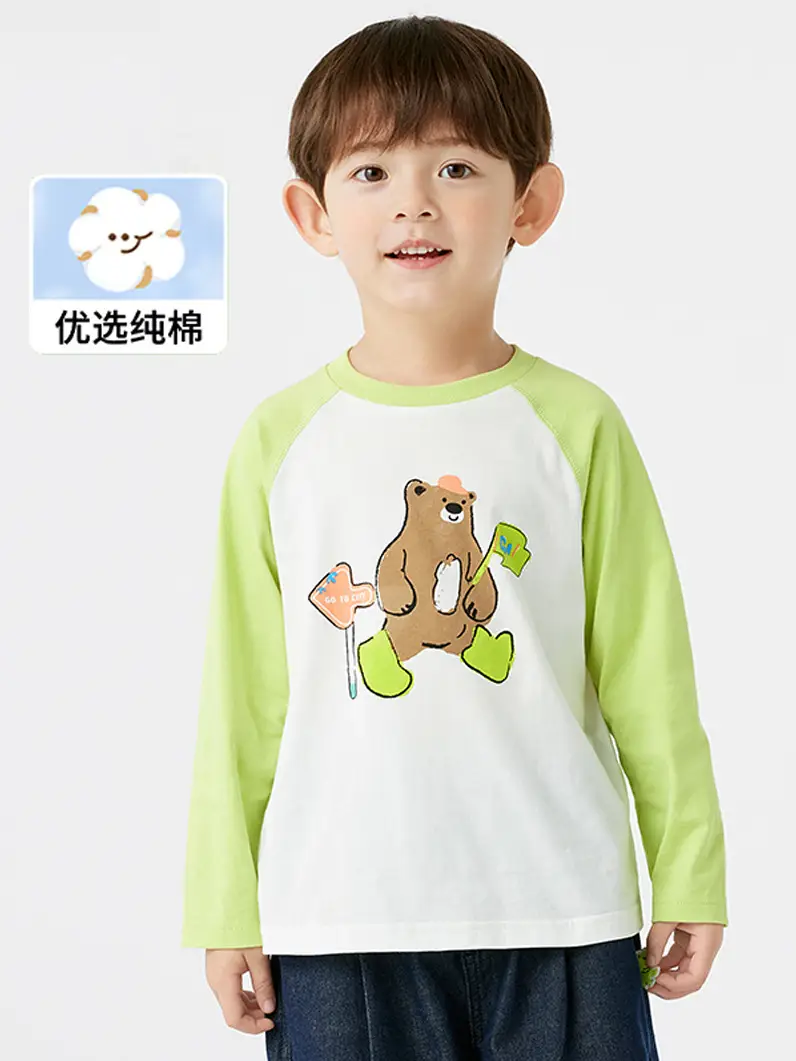Boys Long Sleeve T-Shirt Pure Cotton Spring Autumn 2026 - Image 4