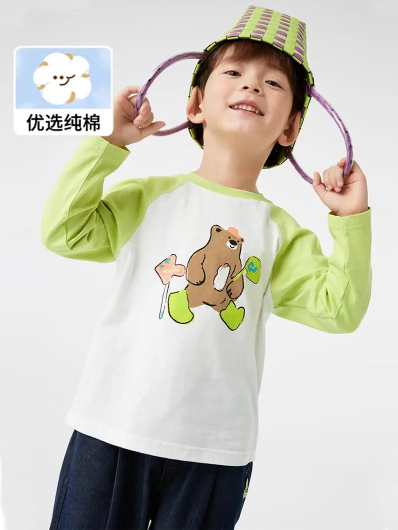 Boys Long Sleeve T-Shirt Pure Cotton Spring Autumn 2026 - Image 7