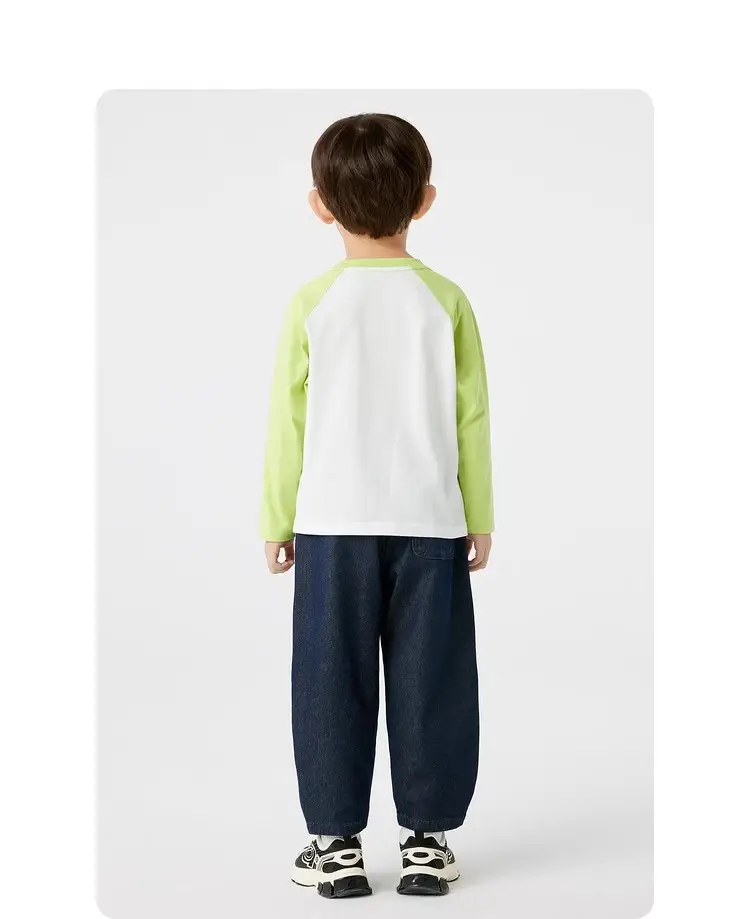 Boys Long Sleeve T-Shirt Pure Cotton Spring Autumn 2026 — feature 16