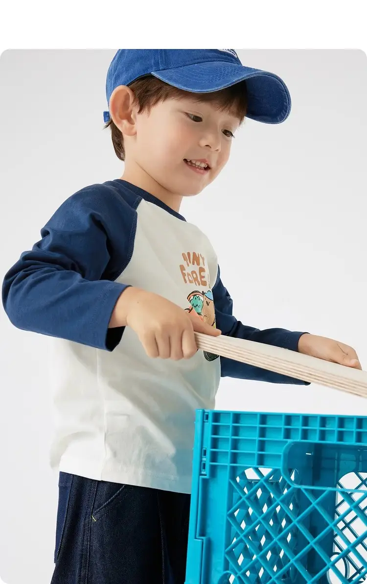 Boys Long Sleeve T-Shirt Pure Cotton Spring Autumn 2026 — feature 18