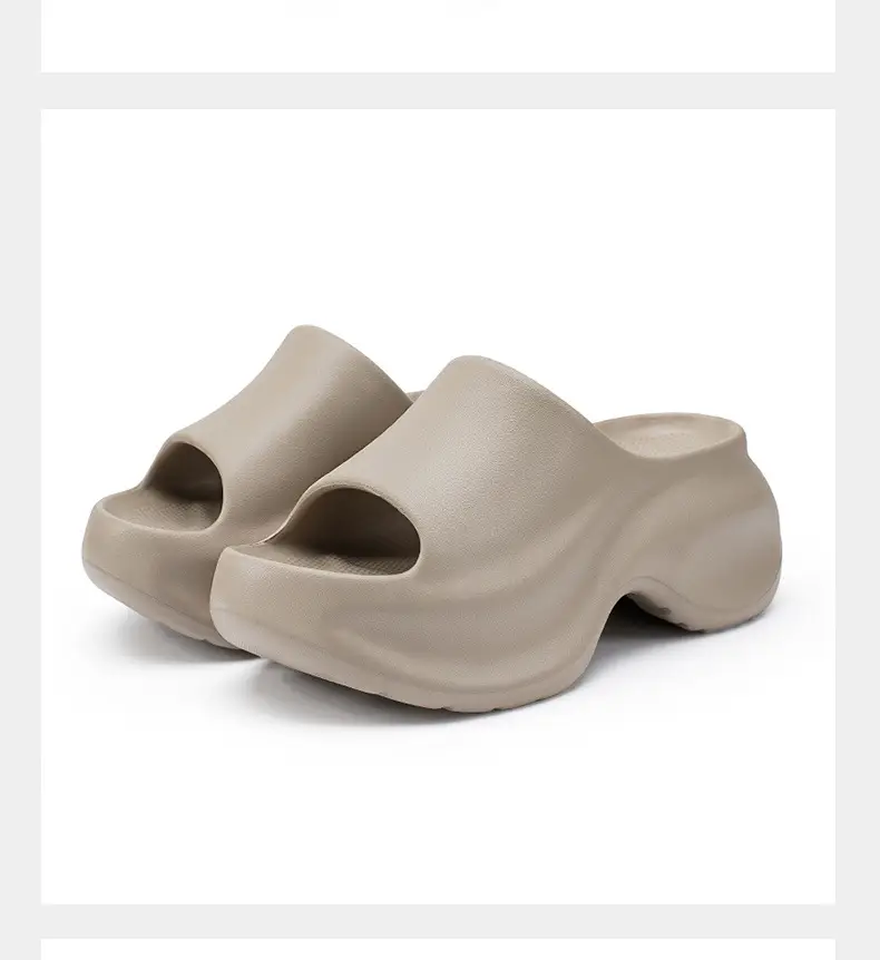 Thick Slippers Women's Summer Non-slip Sandals Women's Height-increasing Soft-soled Women's Fashionable Outdoor Beach Sandals — feature 17