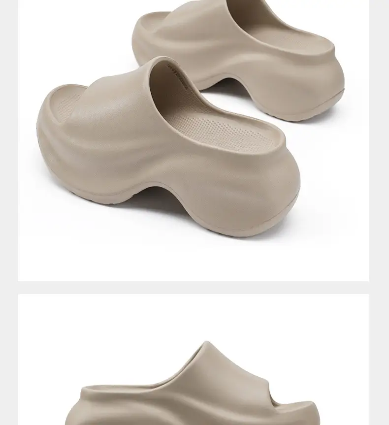 Thick Slippers Women's Summer Non-slip Sandals Women's Height-increasing Soft-soled Women's Fashionable Outdoor Beach Sandals — feature 19