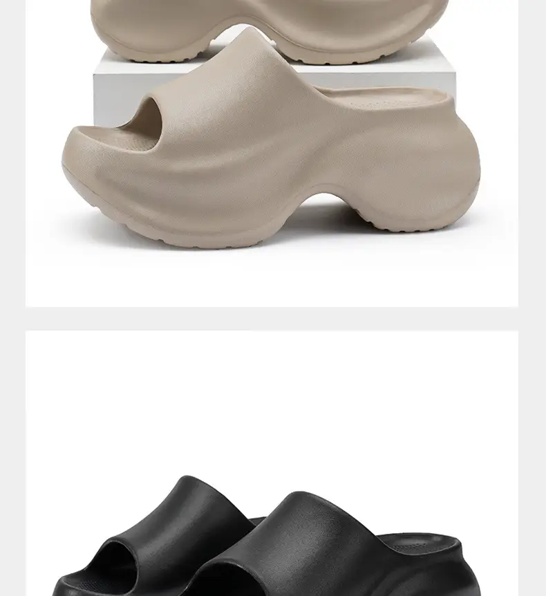 Thick Slippers Women's Summer Non-slip Sandals Women's Height-increasing Soft-soled Women's Fashionable Outdoor Beach Sandals — feature 20