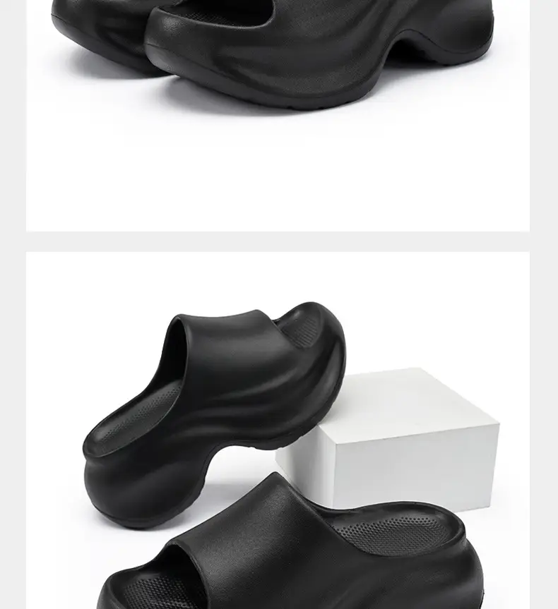 Thick Slippers Women's Summer Non-slip Sandals Women's Height-increasing Soft-soled Women's Fashionable Outdoor Beach Sandals — feature 21