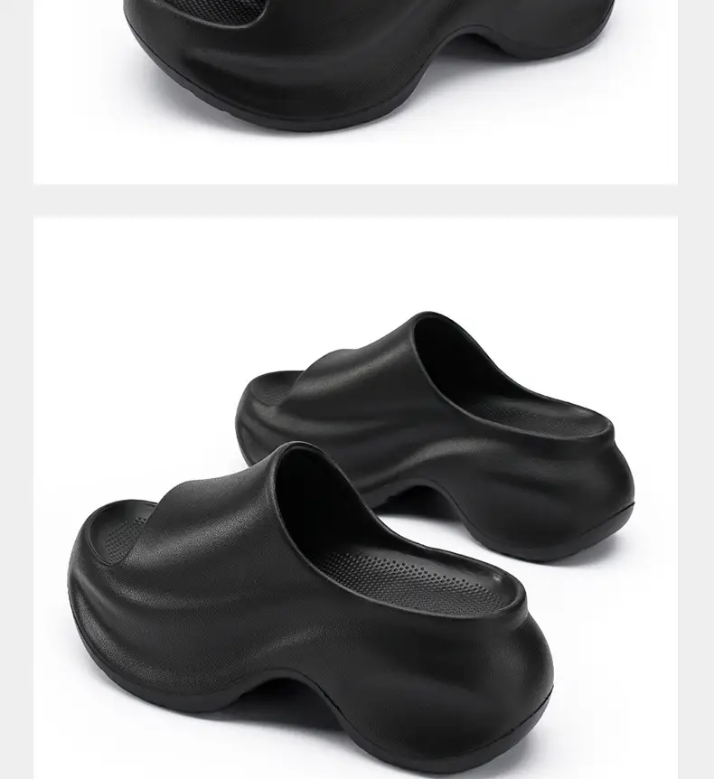 Thick Slippers Women's Summer Non-slip Sandals Women's Height-increasing Soft-soled Women's Fashionable Outdoor Beach Sandals — feature 22