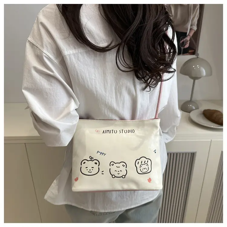 Women's Cute Cartoon Shoulder Bag Pink Handle 2025 — feature 12