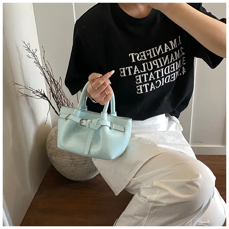 Women's Cream Korean Style Bucket Bag 2025 — feature 12