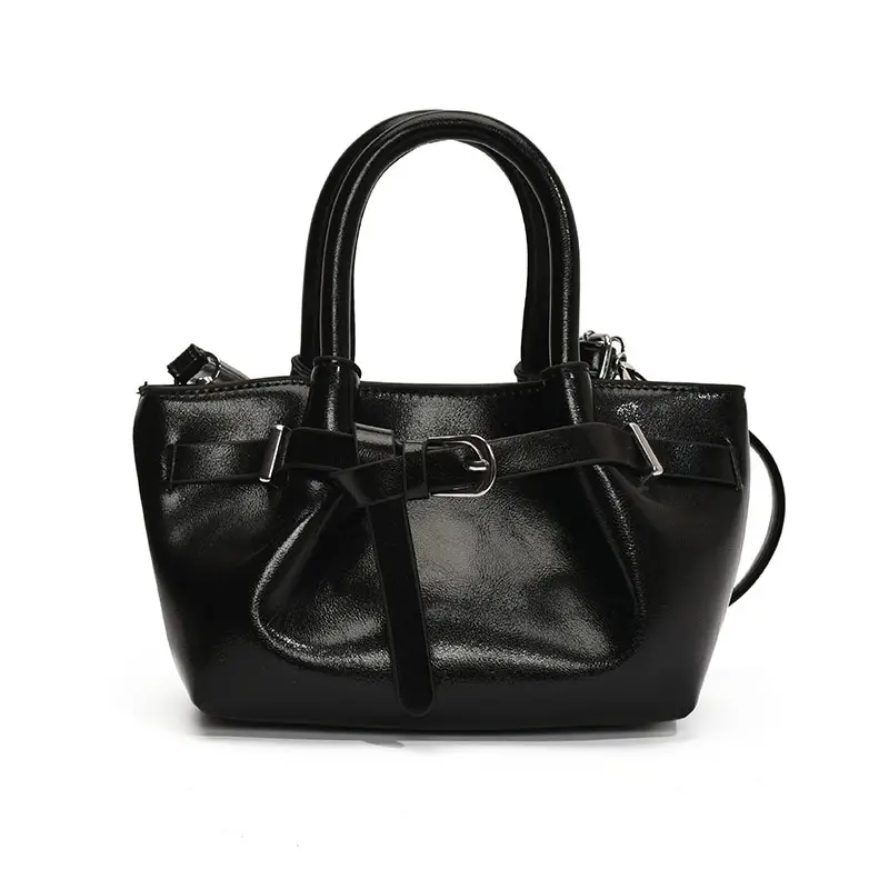 Women's Cream Korean Style Bucket Bag 2025 - Image 4