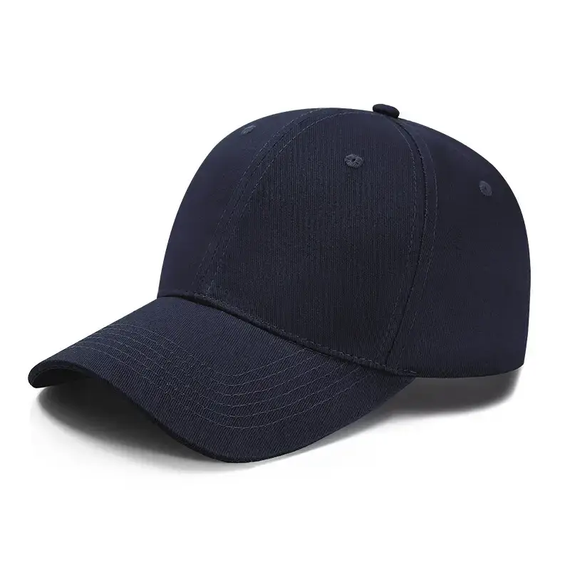 Custom Logo Embroidered Baseball Cap Cotton Sun Hat Unisex Korean Style - Image 11