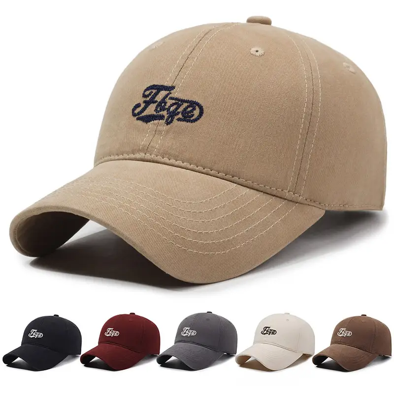 Men's Black Embroidered Baseball Cap with Curved Brim - Image 7