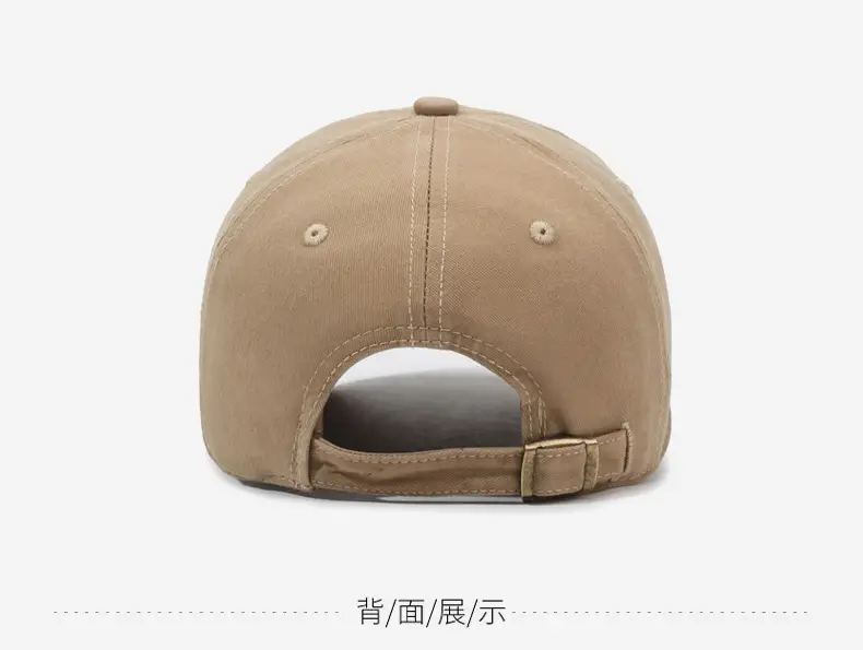Men's Black Embroidered Baseball Cap with Curved Brim — feature 12