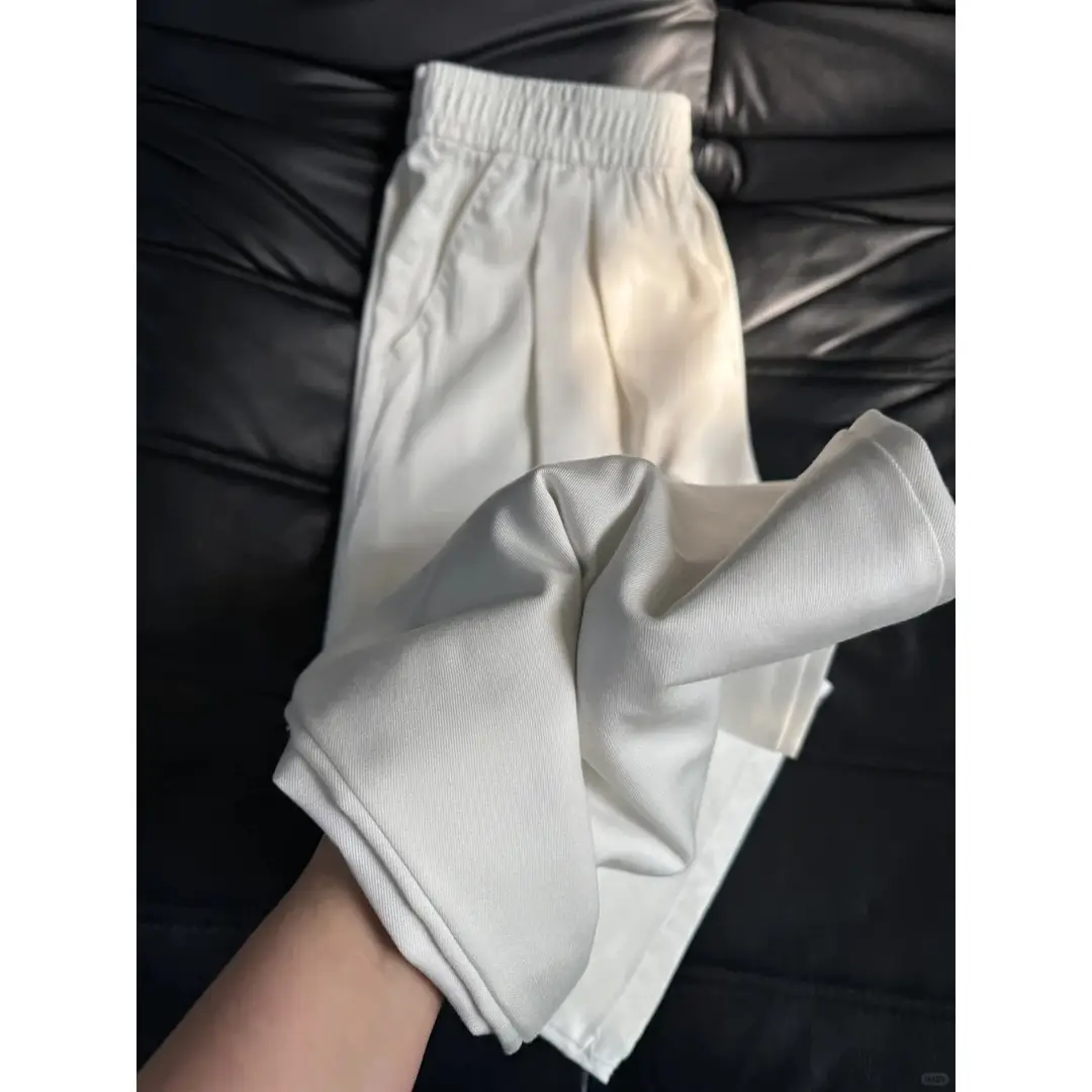Summer 2026 New High-Waisted Casual Elastic Drapey Tencel Jeans for Women, Slimming Wide-Leg Yamamoto Long Pants