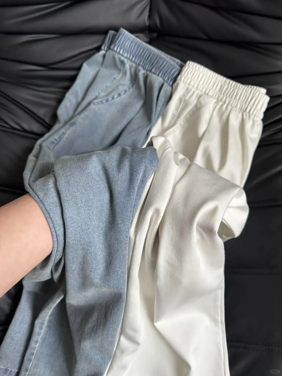 Summer 2026 New High-Waisted Casual Elastic Drapey Tencel Jeans for Women, Slimming Wide-Leg Yamamoto Long Pants — feature 8