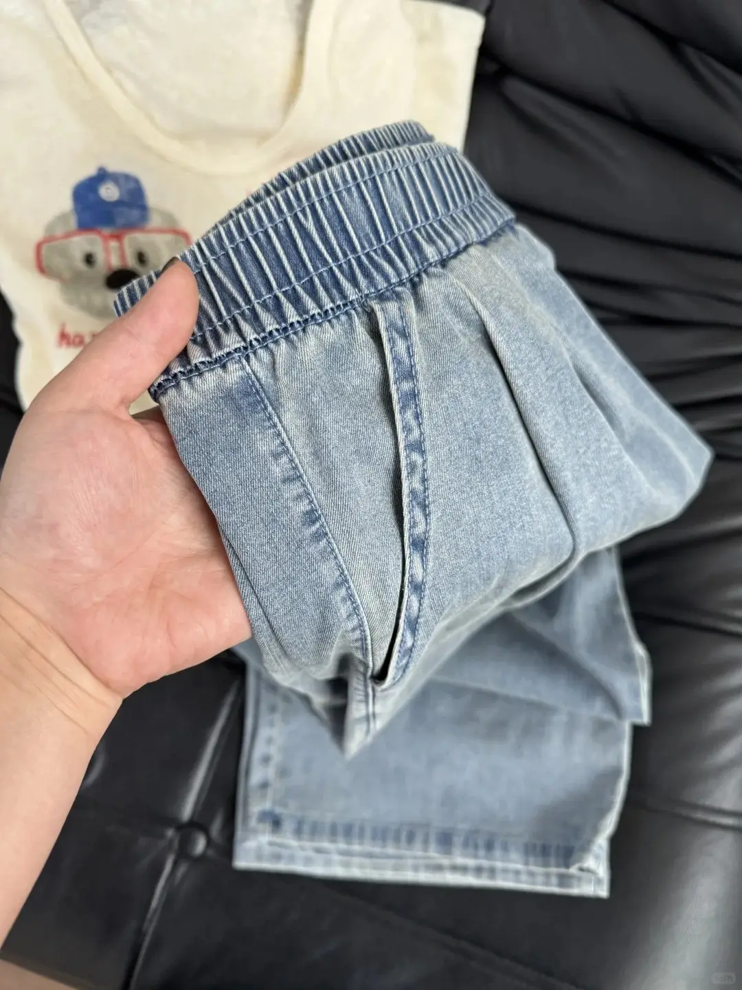 Summer 2026 New High-Waisted Casual Elastic Drapey Tencel Jeans for Women, Slimming Wide-Leg Yamamoto Long Pants — feature 9