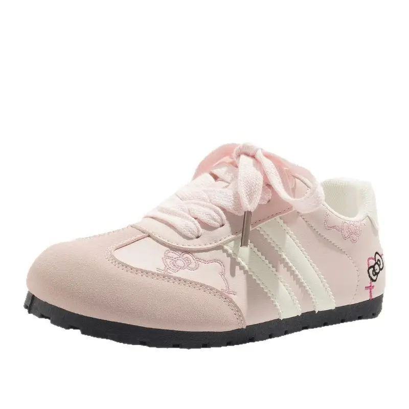 Bell 2026 Spring New Thin-Soled Fashion Sneakers for Women, Autumn Versatile Flat German Training Shoes, Round-Toe Casual Shoes for Women