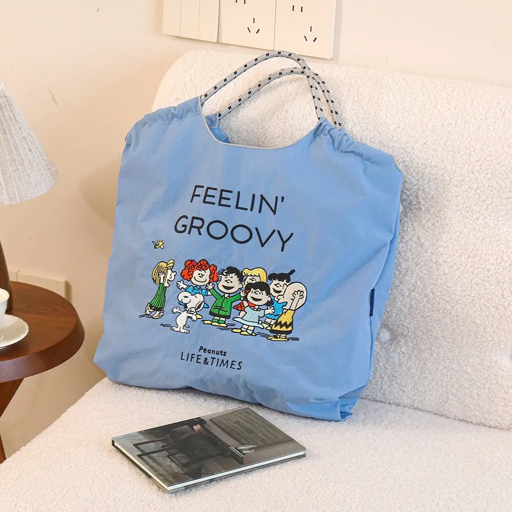 Snoopy Donut Cartoon Crossbody Bag Pink Large Capacity - Image 11