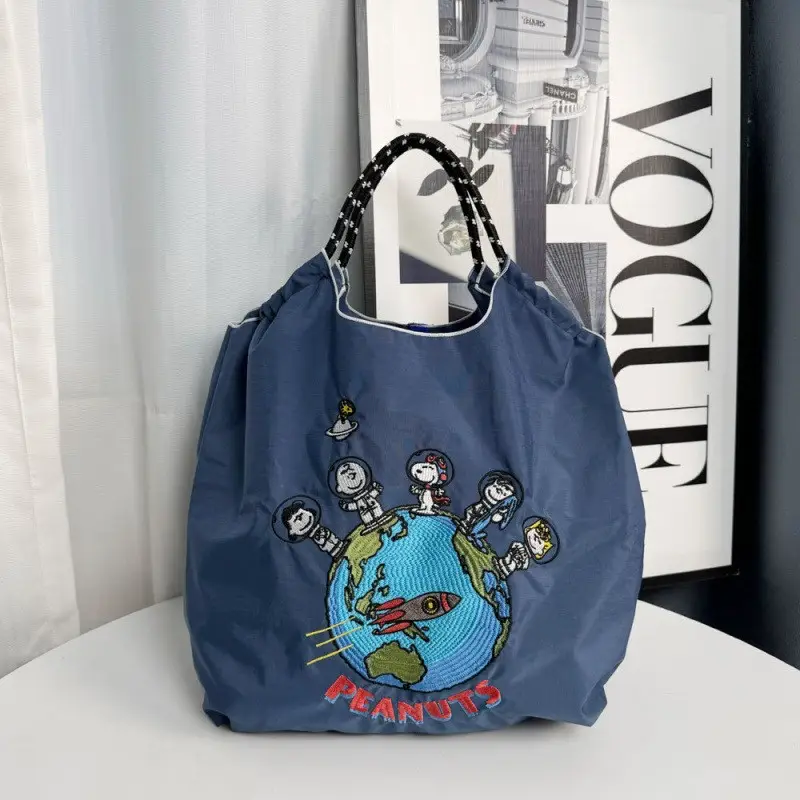 Snoopy Donut Cartoon Crossbody Bag Pink Large Capacity - Image 7
