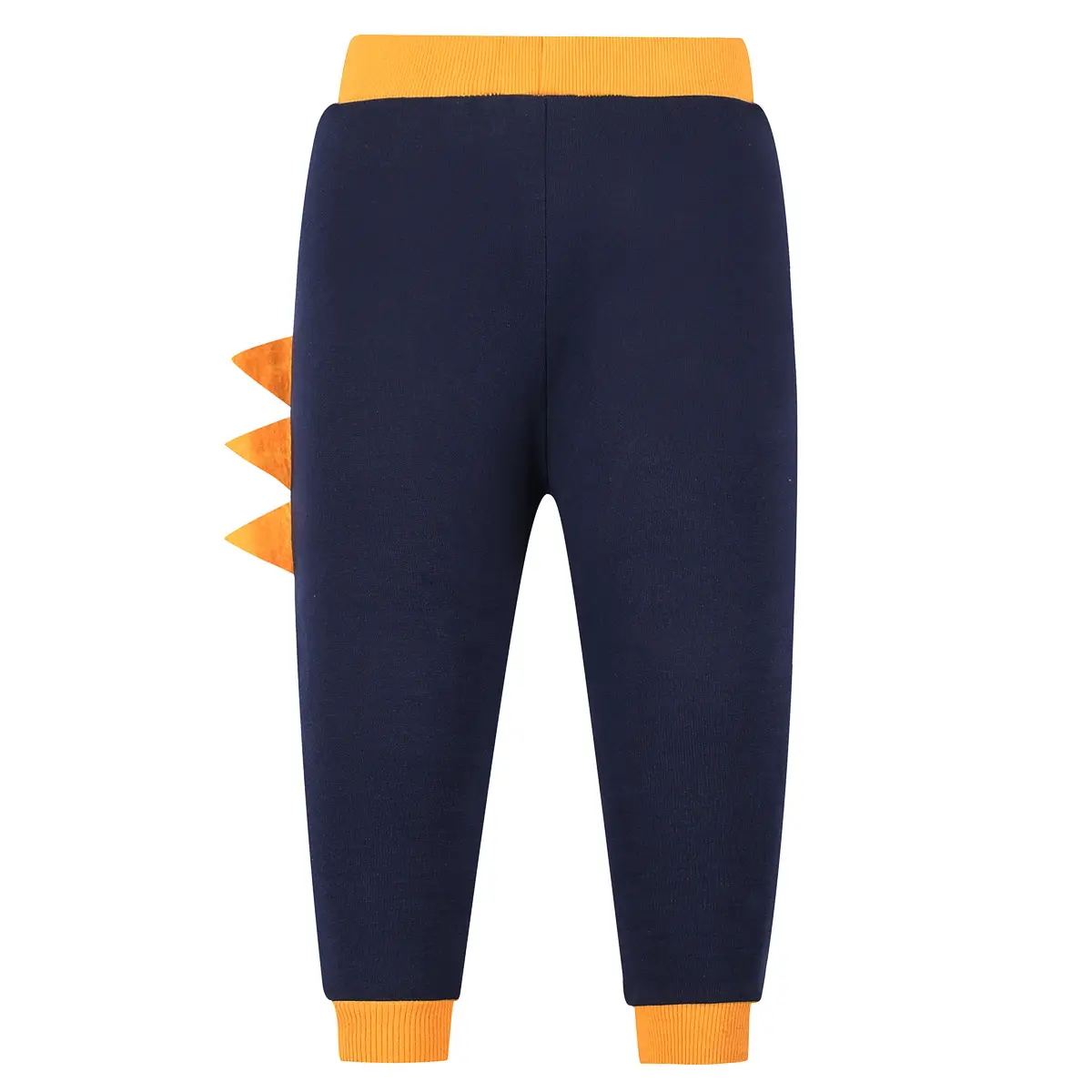 Boys Grey Cotton Sweatpants with Cartoon Print — feature 2