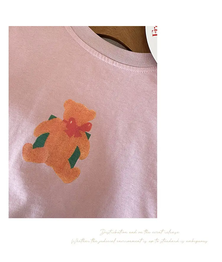 2025 Summer Cotton T-Shirt Large Boys Loose Half Sleeve — feature 9