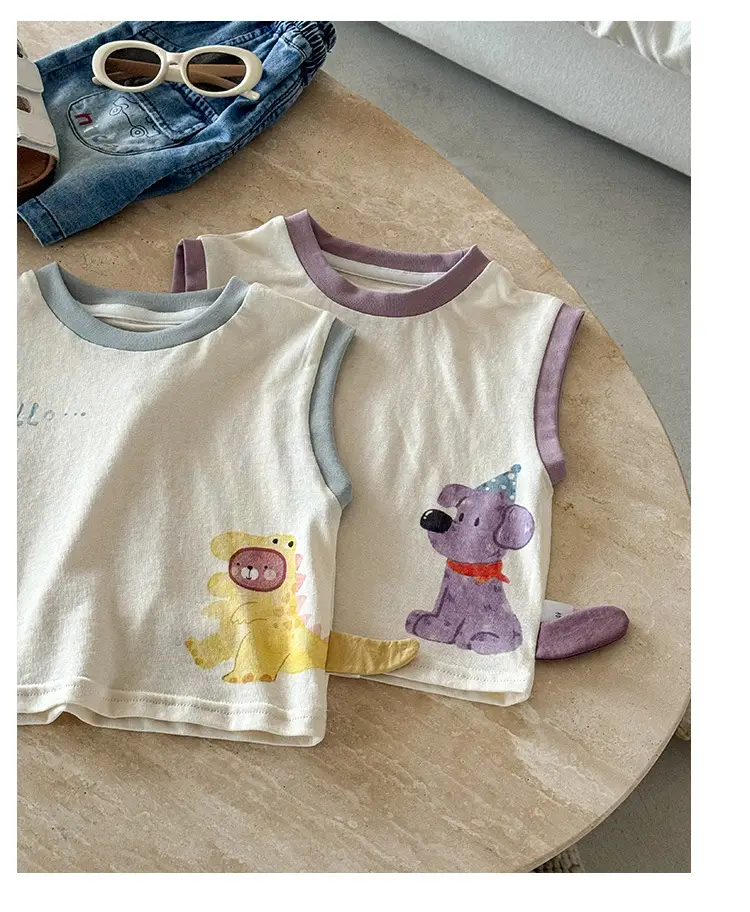 Boys Sleeveless T-Shirt 2026 Kids Infant Toddler — feature 12
